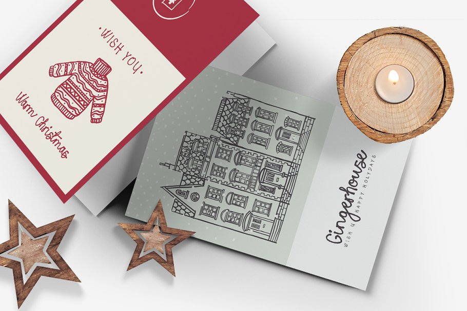 圣诞主题元素设计师工具包 Lapland Christmas Toolkit插图(10)