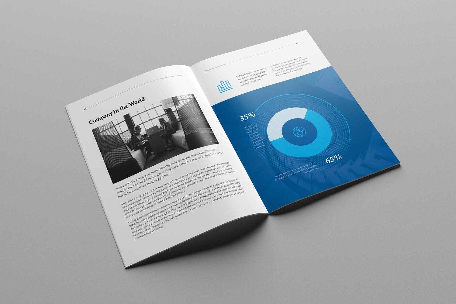 2019-2020年企业年度报告书设计模板 Annual Report 20 Pages插图(11)