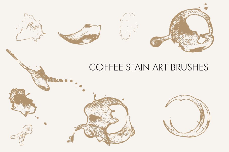 60款飞溅、笔画&污迹笔墨AI笔刷 60 Messy Illustrator Brushes插图(4)