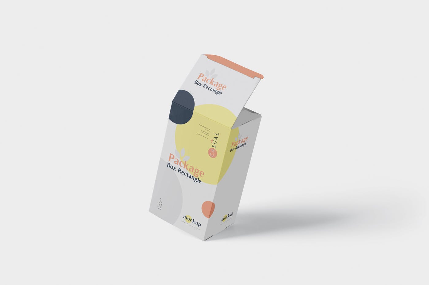 矩形产品包装盒外观设计效果图样机 Package Box Mock-Up – Rectangle插图(2)