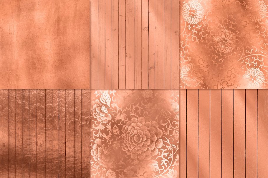 240 +玫瑰金箔纹理合集 240+ Rose Gold Foil Texture Pack [1.97GB]插图(6)