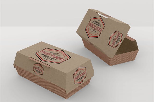 外带快餐包装样机套装Vol.9 Fast Food Boxes Vol.9: Take Out Packaging Mockups插图(6)