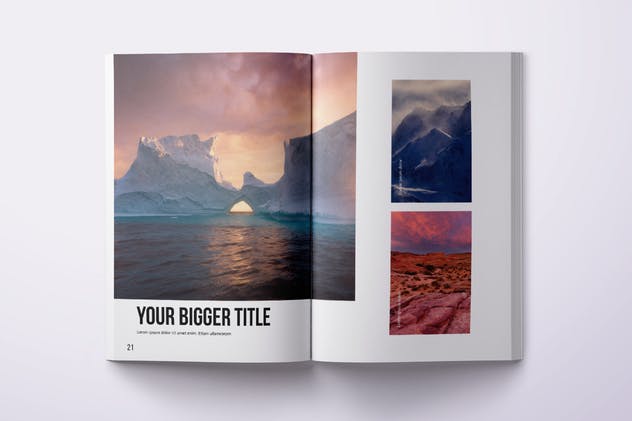 36页多用途A4规格企业画册产品目录设计模板 Multipurpose A4 Portfolio Design – 36 pages插图(5)