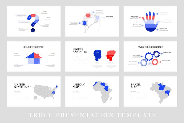 SWTO行业分析PPT幻灯片模板 Troll – Powerpoint Template插图(12)