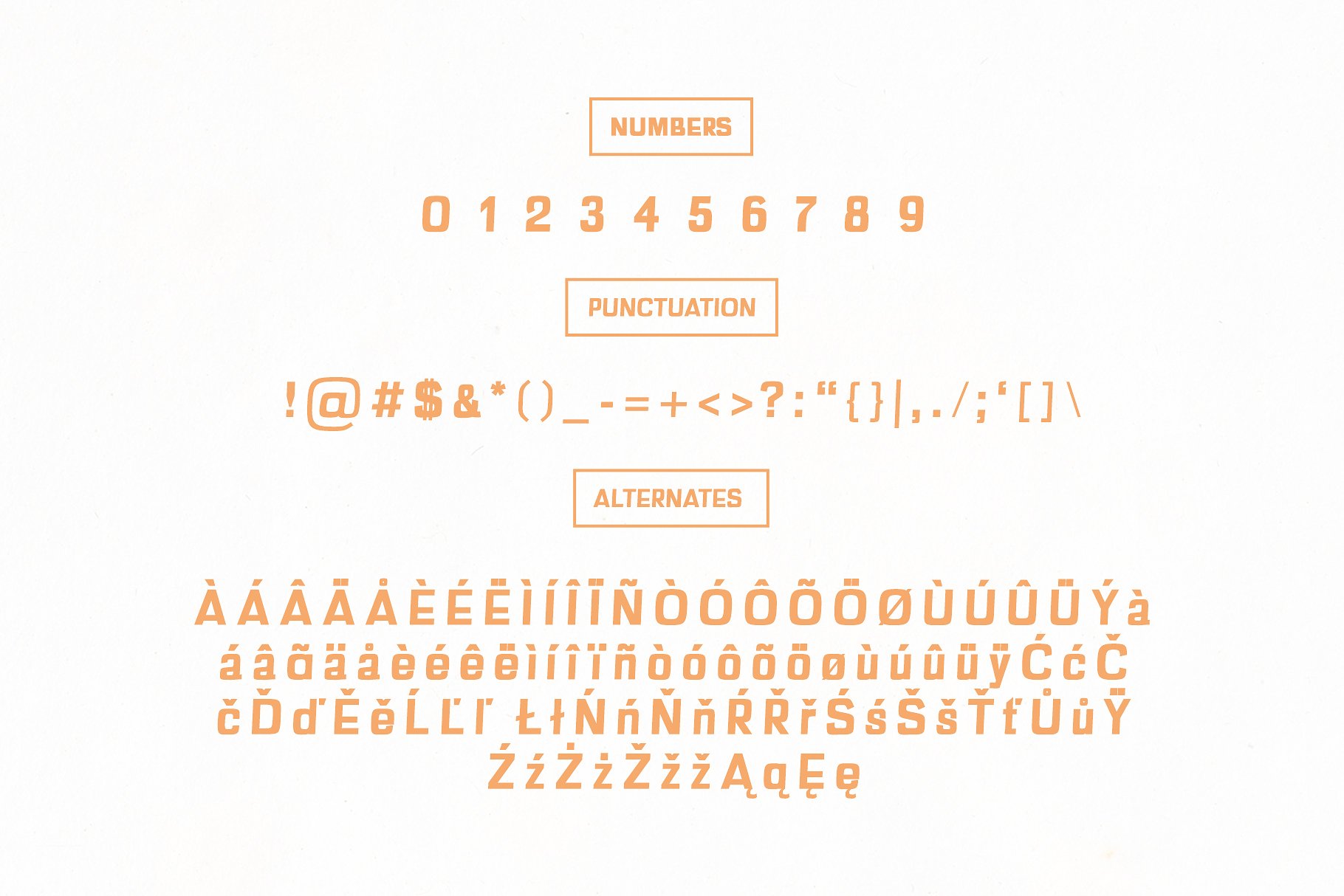 现代干净独特无衬线英文字体家族 Anzil Sans Serif 5 Font Family插图(3)