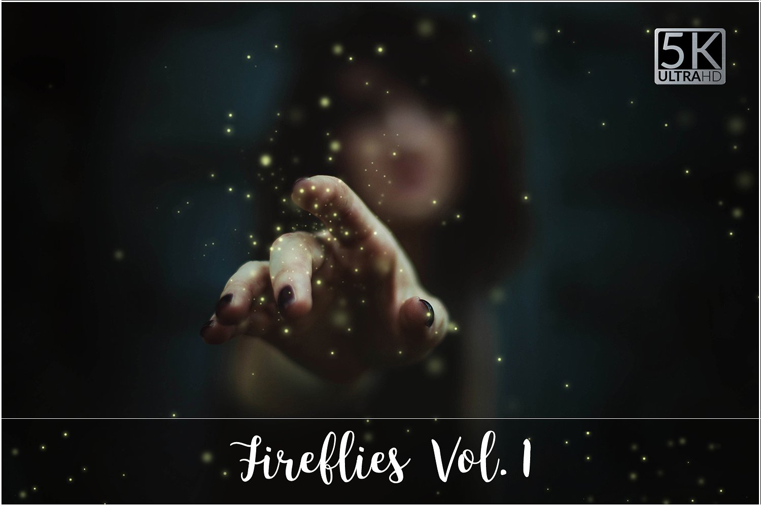 超高像素火花特效叠层背景 5K Fireflies Vol. 1插图
