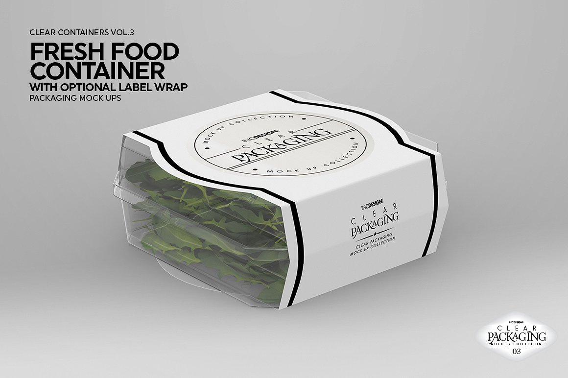清新的新鲜食品容器样机展示模版mockups插图(6)