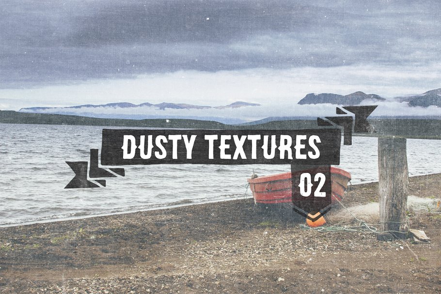 照片复古风格效果设计灰尘覆盖纹理v02 Dusty Overlay Textures Vol. 02插图