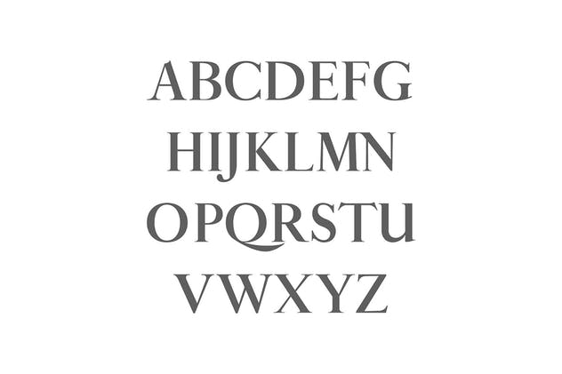 现代设计风格英文衬线字体家族 Aable A Modern Serif Font Family插图(1)