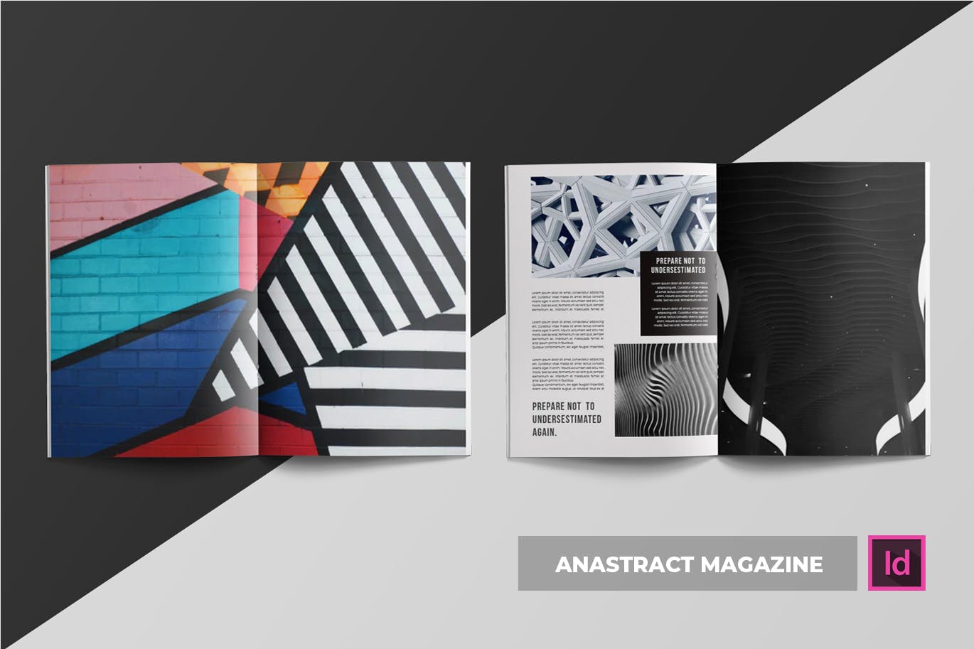 简约企业杂志版式设计模板 Anastract | Magazine Template插图(5)