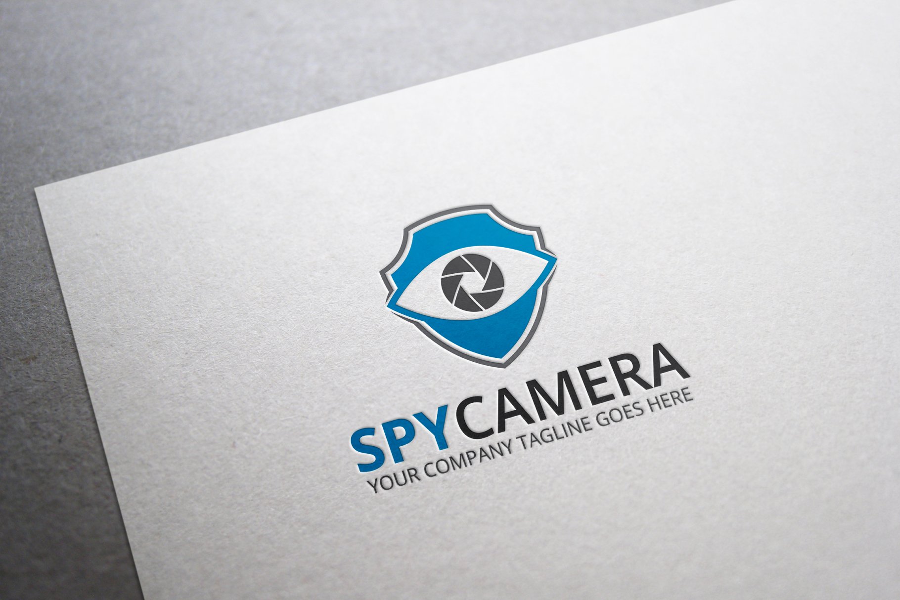 监控摄像设备品牌Logo模板 Spy Camera Logo插图