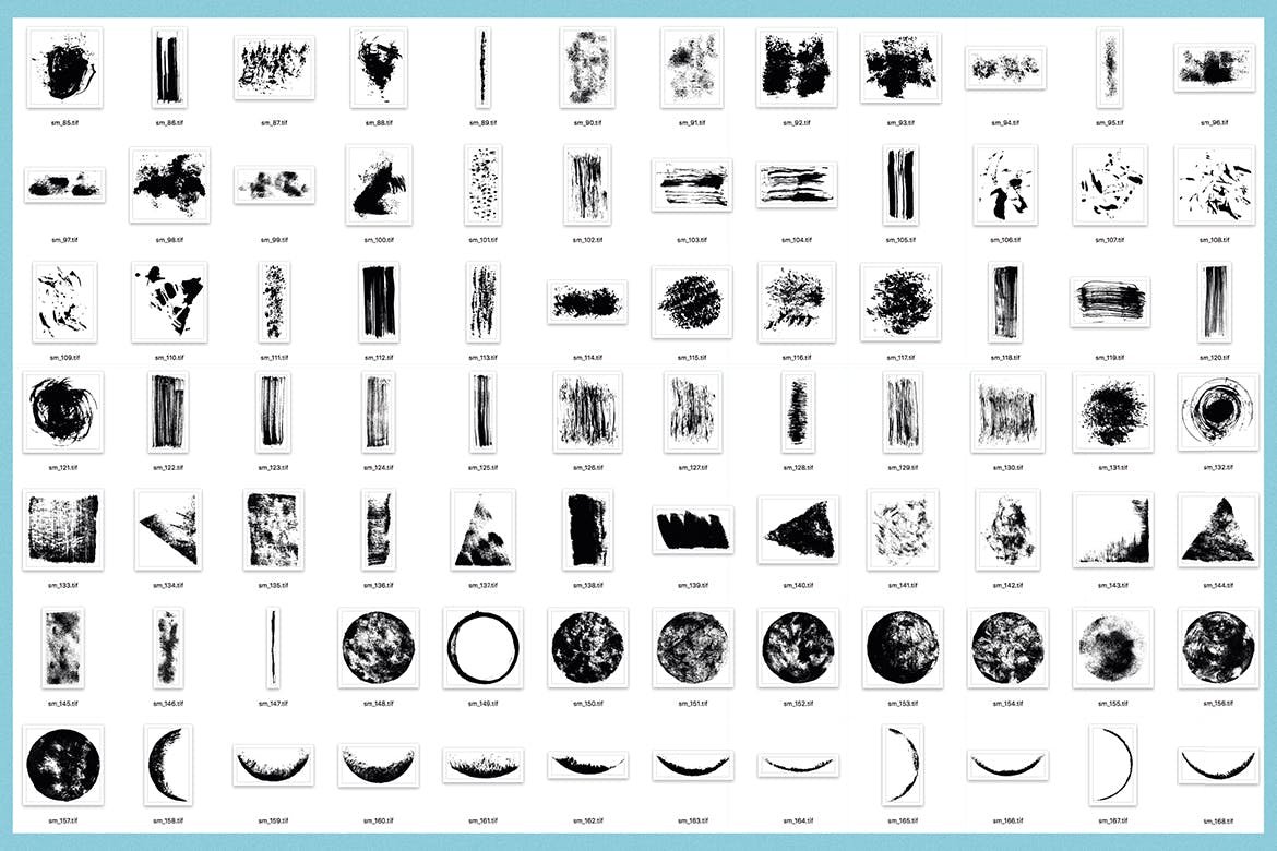 插画师必备的400+手绘纹理元素素材 Small Wonders – 400 Texture Elements插图(6)