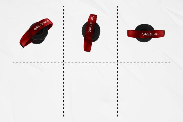 音乐头戴耳机设备样机套装 Headphones Mockup Kit插图(6)