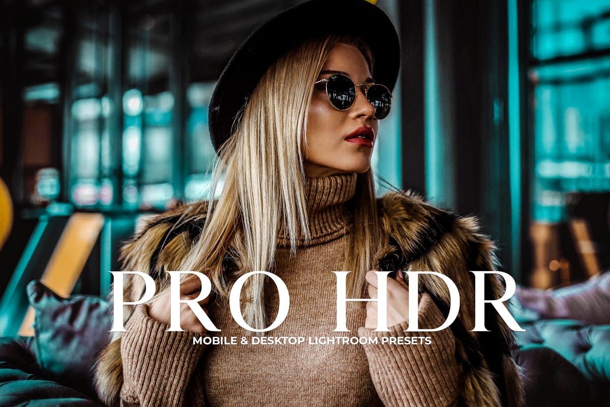 高动态范围HDR照片效果处理LR预设 Pro HDR Collection Lightroom Presets插图