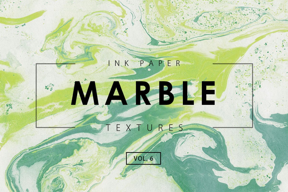 混合颜料大理石质感纹理肌理素材v6 Marble Ink Textures 6插图