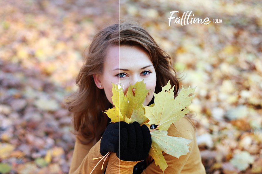 秋天的气息照片特效处理PS动作 Falltime – Autumn Photoshop Actions插图(7)