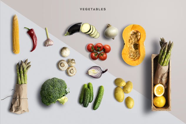 健康生态食品场景设计素材包 Eco Food Mockup Creator插图(9)