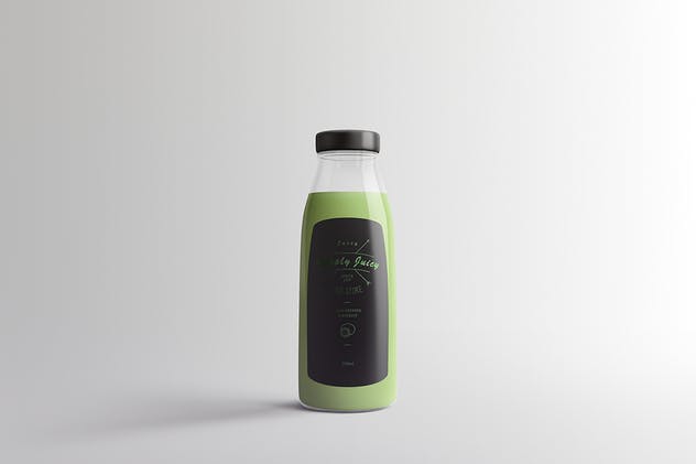 果汁瓶包装设计展示样机 Juice Bottle Packaging Mock-Ups Vol.1插图(11)