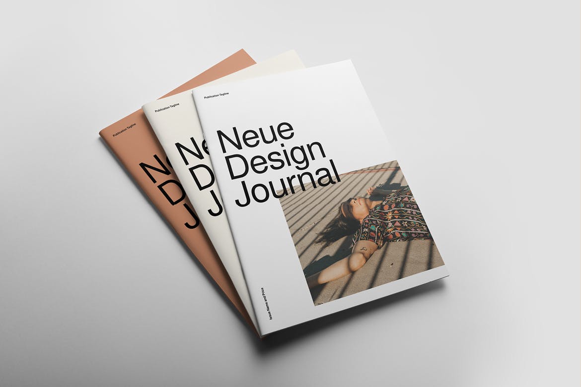 企业宣传杂志设计模板 Neue Magazine插图(1)