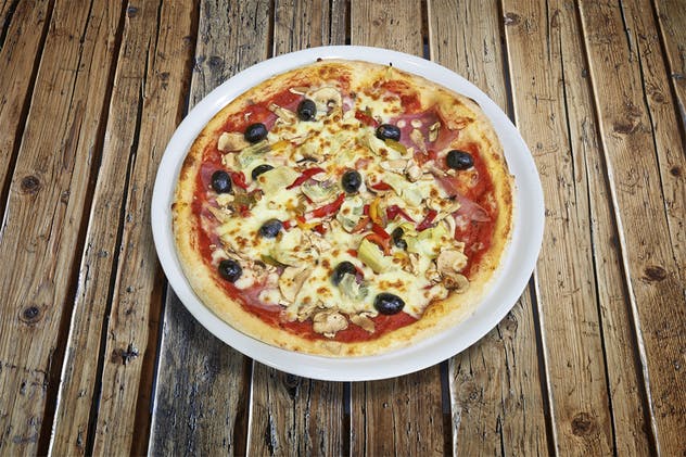 披萨品牌俯视拍照照片样机模板 Pizza_Plate_Above插图(9)