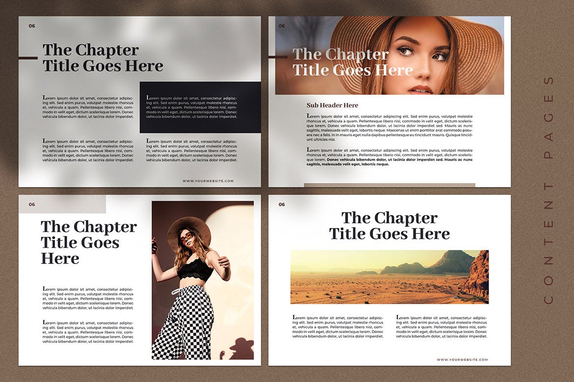 现代极简设计风格电子书设计模板 Modern eBook Templates插图(9)