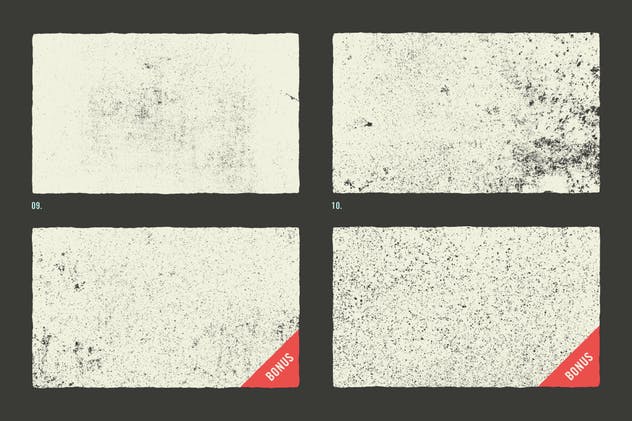 10款砂砾混凝土复古矢量纹理素材 Gritty Concrete Textures插图(4)