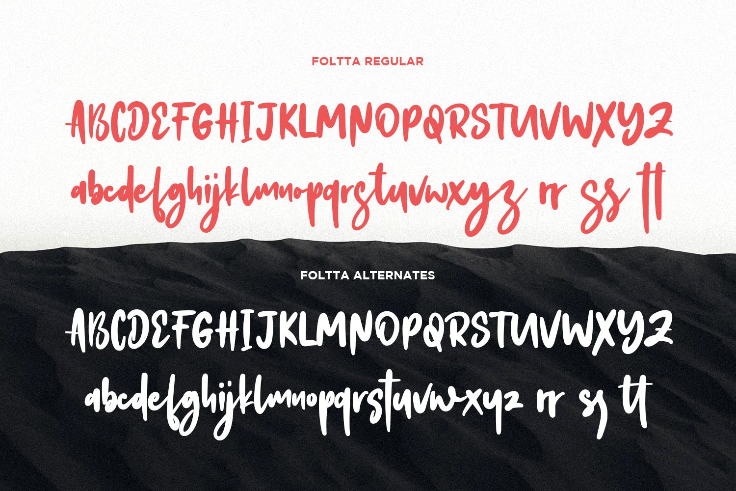 创意手工制作英文书法字体下载 Foltta Typeface插图(9)