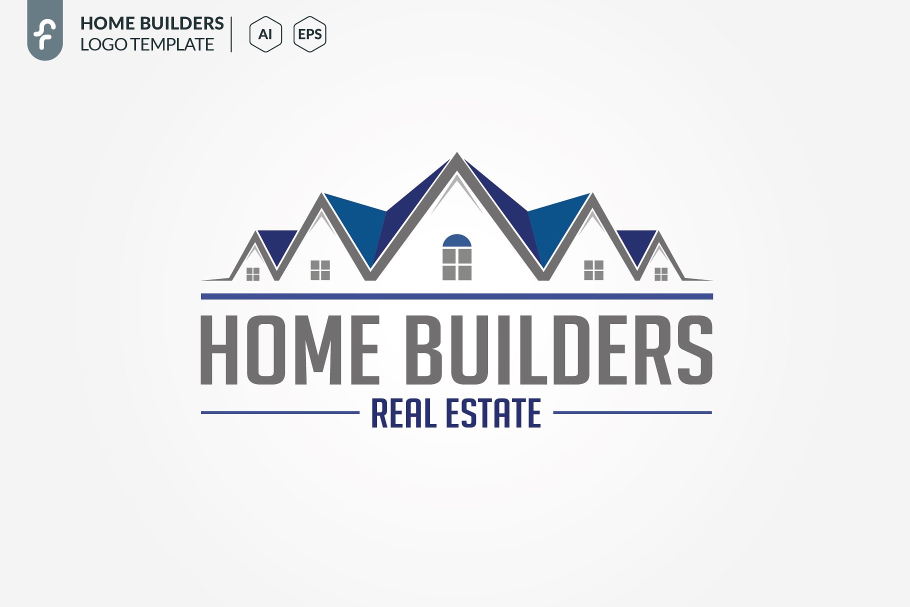 建筑主题Logo模板 Home Builders Logo插图(1)