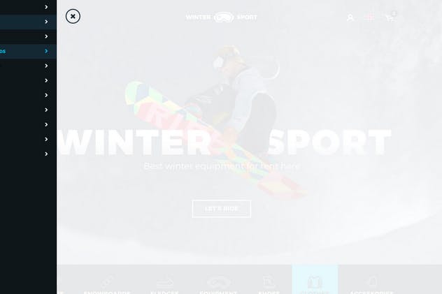 冬季运动 – 滑雪和滑雪板租赁电商外贸网站设计PSD模板 Winter Sport – Ski & Snowboard Rental PSD Template插图(12)