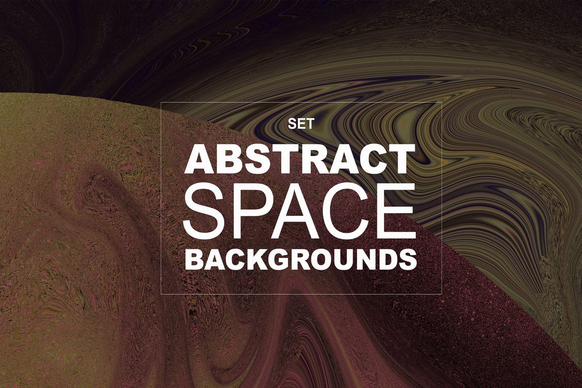 18组神秘宇宙抽象空间背景纹理 18 Abstract Space Backgrounds插图