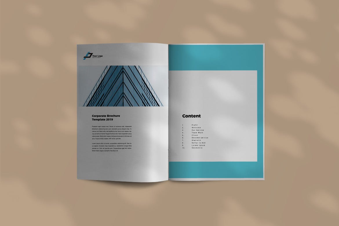 高品质的时尚高端多用途的企业宣传册品牌手册画册房地产楼书杂志设计模板插图(5)