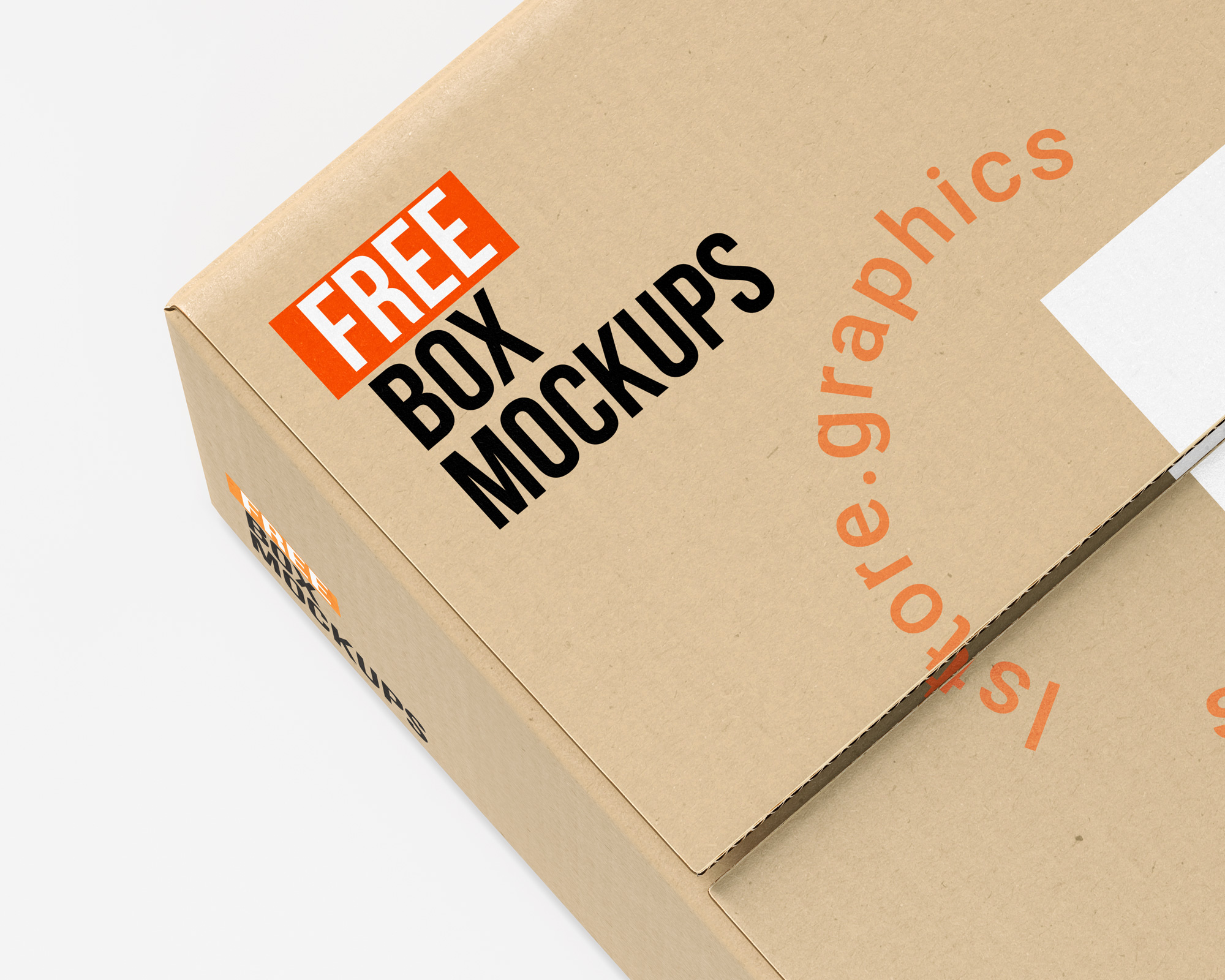 纸箱包装盒包装样机 7 Box Mockups插图(6)