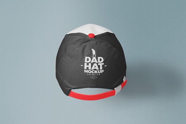 休闲棒球帽印花设计样机模板 Baseball Cap Mockups插图(2)