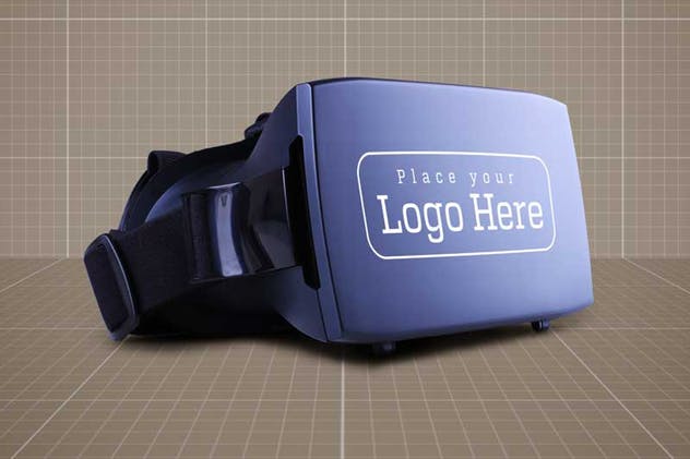 逼真的VR眼镜设备样机 V.1 VR Mock Up V.1插图(2)