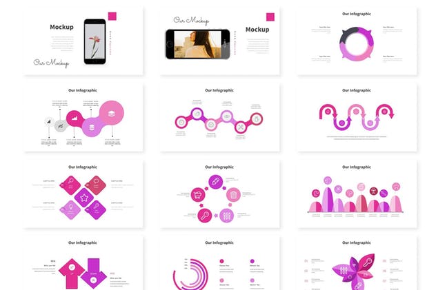女性品牌文案策划Google Slide幻灯片素材 Nomb – Google Slide Template插图(2)