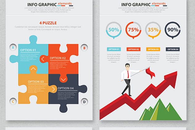 25页商业项目启动信息图表设计模板 Business Start Up Infographic Design 25 Pages插图(5)