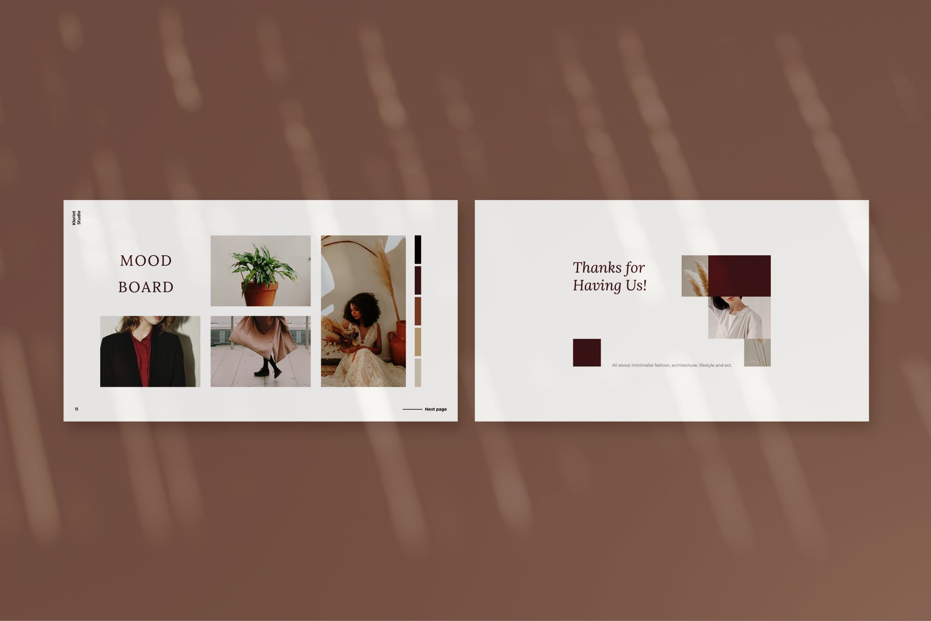 简约时尚风产品发布/项目融资谷歌幻灯片设计模板 Klorint Google Slides插图(1)