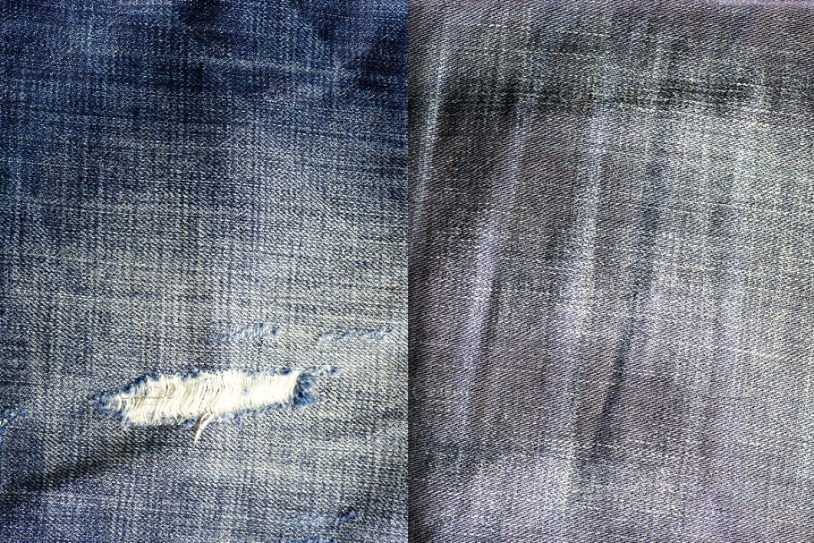 高清分辨率蓝色牛仔裤牛仔布纹理 High-Res Blue Jean Denim Textures插图(6)
