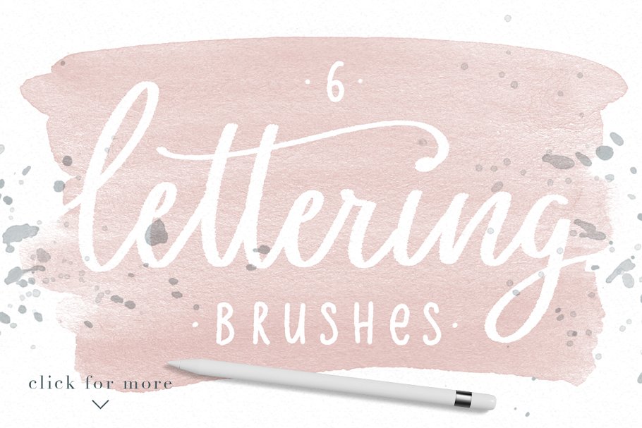 水彩画笔纹理Procreate笔刷 Procreate Brushes Watercolor Kit插图(2)