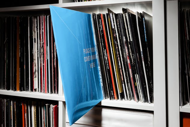 黑胶唱片&专辑封面样机套装 Vinyl Record & Album Cover Mock-ups – Party Pack插图(6)