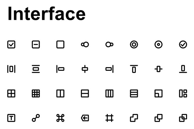 超级简约线条图标合集 Super Basic Icons插图(9)