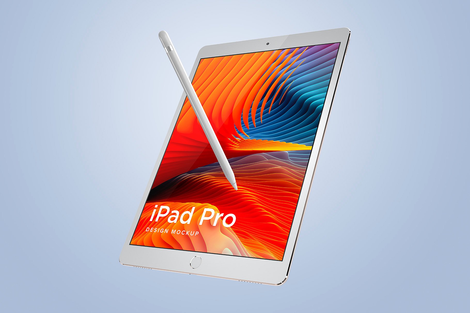 多角度的iPad Pro展示模型Mockup下载[psd]插图(7)
