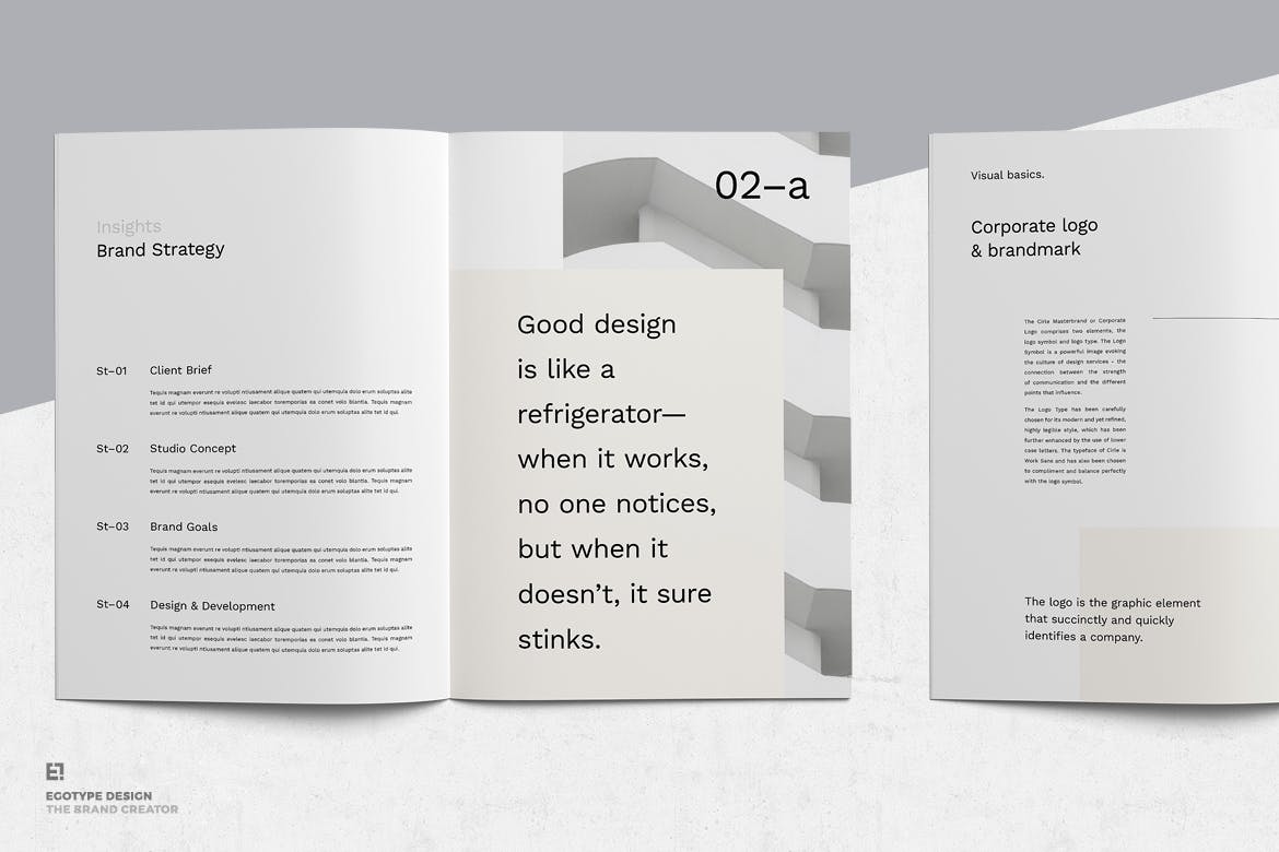 经典实用企业品牌指南手册设计模板 Brand Guidelines插图(4)