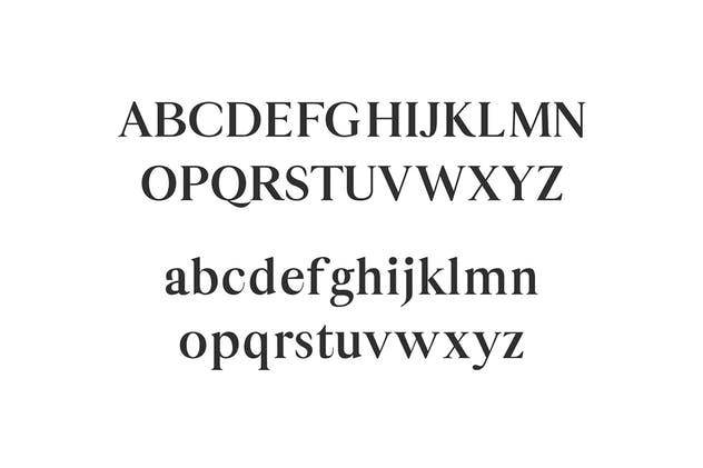 现代极简英文版式设计衬线字体 Maiah Serif Font Family Pack插图(1)