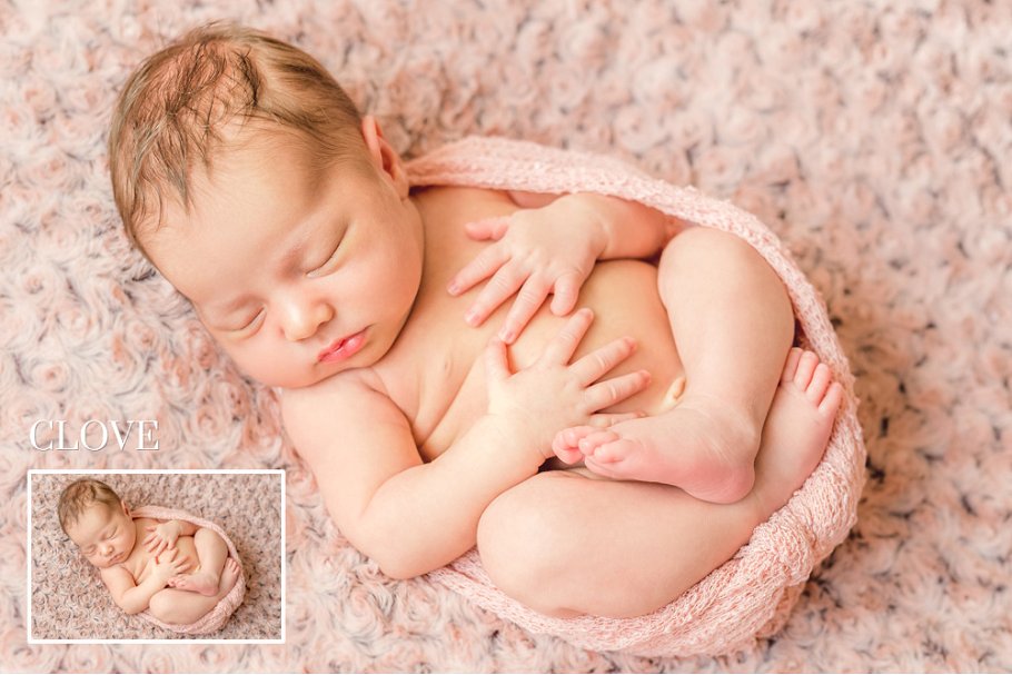 婴儿&儿童摄影照片后期处理PS动作 Baby & Child Photoshop Actions插图(3)