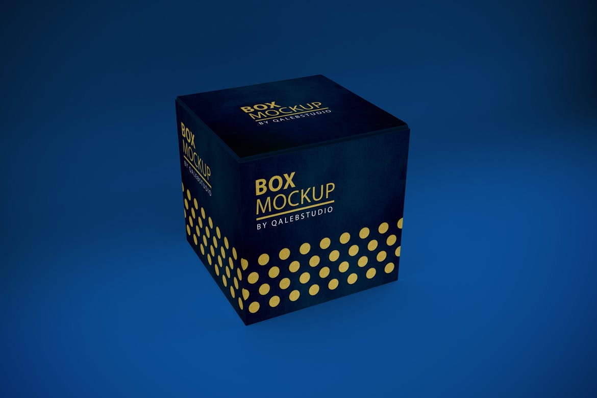 产品包装箱子外观设计多角度预览样机 Box MockUp插图(6)