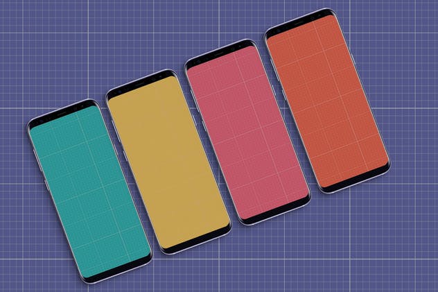 三星智能手机S9应用程序演示设备样机 S9 Mockup插图(10)