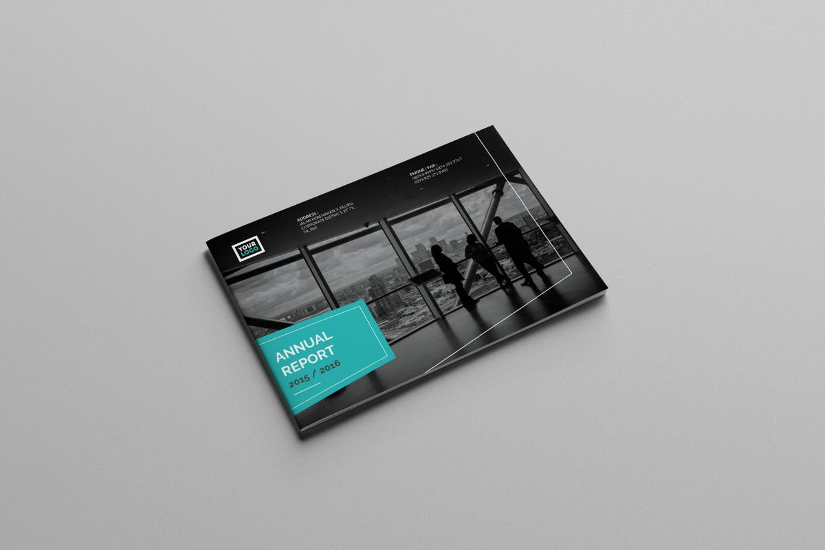 部门/企业/行业年终报告画册设计模板 Annual Report插图