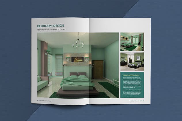 现代室内设计服务手册模板 Interior Catalogue Template插图(8)
