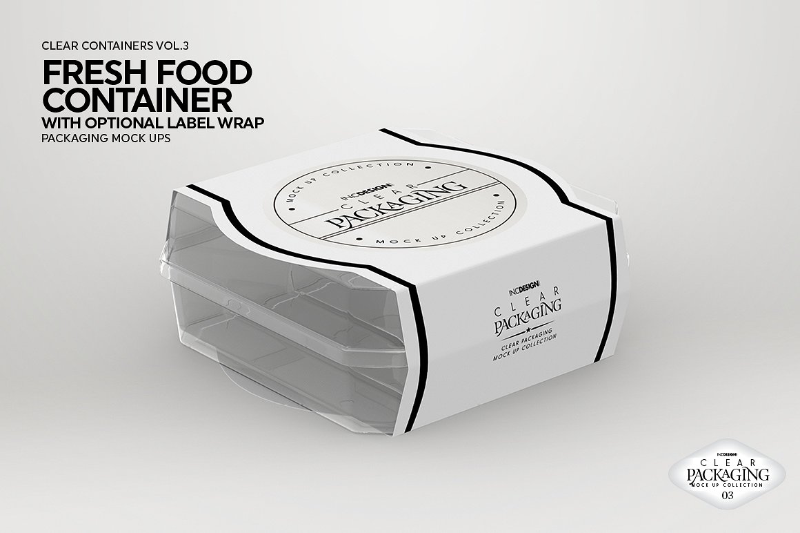 清新的新鲜食品容器样机展示模版mockups插图(5)